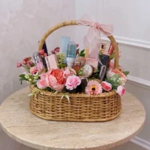 Rose Gold Pamper Basket