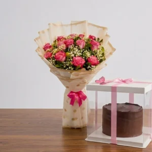 Royal Chocolate & Rose Combo