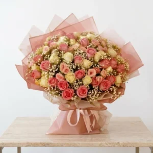 Royal Pink Velvet Bouquet