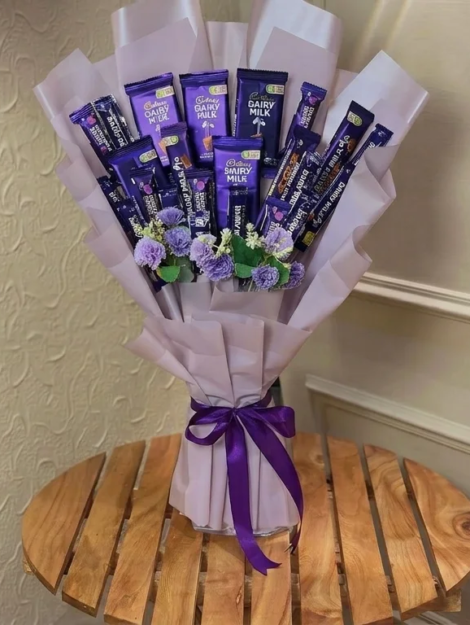 Royal Purple Chocolate Bouquet