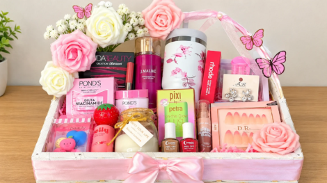 Dreamy Rose Glow Basket